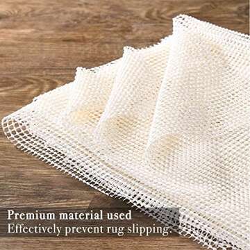 Rose Home Fashion 2'x8' Non-Slip Area Rug Pad - Ultimate Safety & Protection