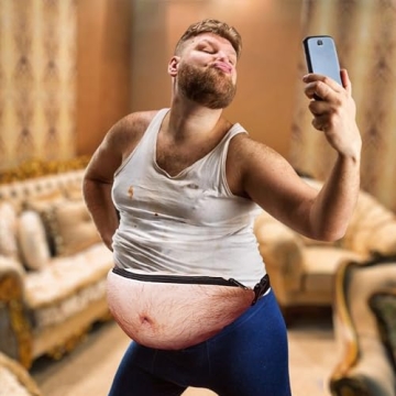 Funny 3D Belly Waist Pack | Ultimate Gag Gift for All Occasions
