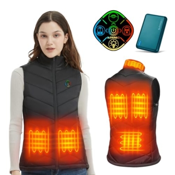 Stylish KOVNLO Heated Vest for Women - Battery-Operated Warmth to Go!