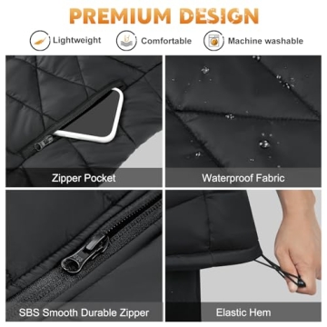 KOVNLO Women's Heated Vest - Stylish & Functional Warmth