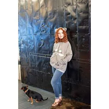 Comfortable Unisex Pet Holder Hoodie Sweatshirt