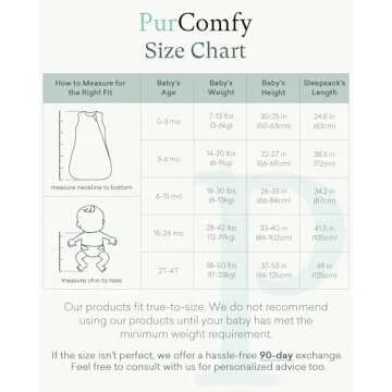PurComfy Supersoft Sleep Sack 0.5 TOG, Premium Bamboo Viscose Baby Sleeping Bag, Lightweight Sleep Sack 6-15 Months