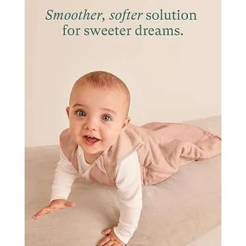 PurComfy Supersoft Sleep Sack 0.5 TOG, Premium Bamboo Viscose Baby Sleeping Bag, Lightweight Sleep Sack 6-15 Months