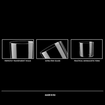 Krosno Set of 6 Elegant Lightweight Drinking Glasses