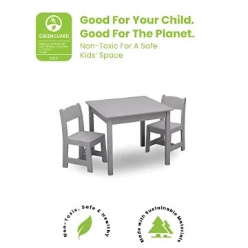 Delta Children MySize Kids Table and Chair Set for Toddlers