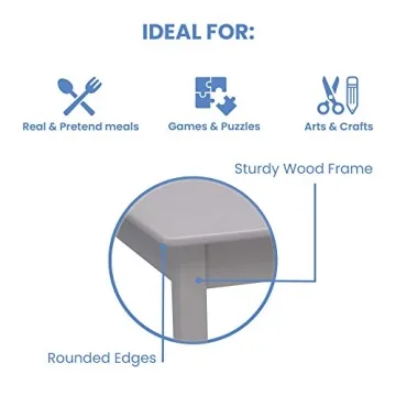 Delta Children MySize Kids Table and Chair Set for Toddlers