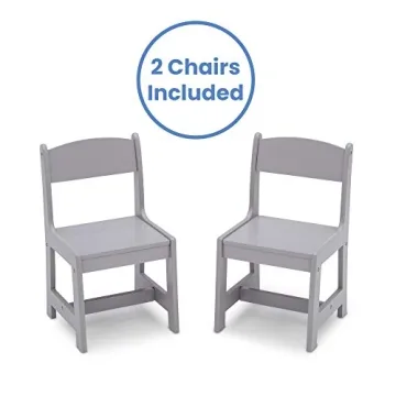 Delta Children MySize Kids Table and Chair Set for Toddlers