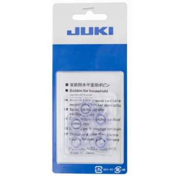 Juki Plastic Drop In Bobbins Package of 5