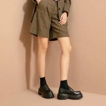 Stylish Beautoday Women's Platform Chunky Loafers