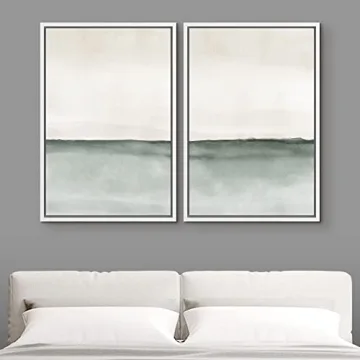 MUDECOR Modern Framed Canvas Wall Art Set for Home