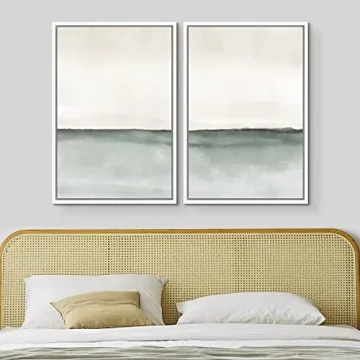 MUDECOR Modern Framed Canvas Wall Art Set for Home