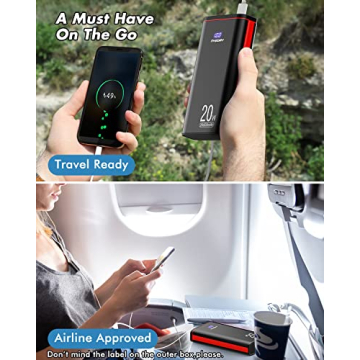 Ayeway 26800mAh USB C Portable Charger with Fast Charge