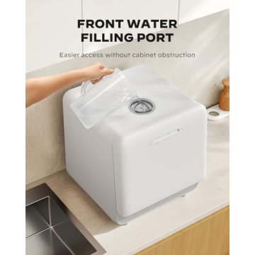 Silonn Portable Dishwasher with 6 Wash Programs