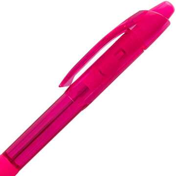 Pentel R.S.V.P. RT Colors New Retractable Ballpoint Pen, Medium Line, Assorted Ink Colors, Pack of 8 (BK93CRBP8M)