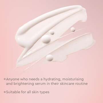 The Face Shop Rice Water Bright Vegan Serum - Targets Uneven Skin Tone & Dryness, Brightening, Nouri...