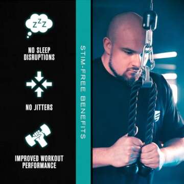 Jacked Factory Pumpsurge Caffeine Free Pre Workout for Men & Women - Nootropic Booster & Stim Free Pre Workout - Intense Pumps, Enhanced Focus - 30 Servings, Blue Raspberry