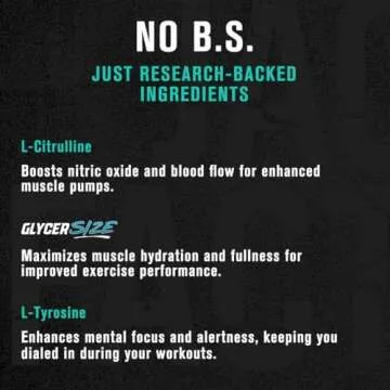 Jacked Factory Pumpsurge Caffeine Free Pre Workout for Men & Women - Nootropic Booster & Stim Free Pre Workout - Intense Pumps, Enhanced Focus - 30 Servings, Blue Raspberry