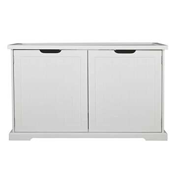 Merry Products Cat Washroom Bench, White