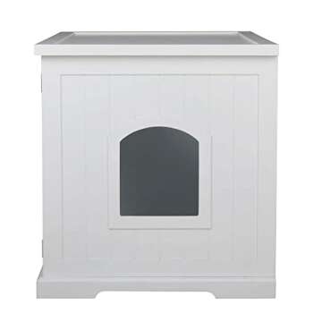 Merry Products Cat Washroom Bench, White