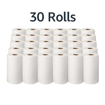 Durable Adapt-a-Size Paper Towels For Efficient Cleaning