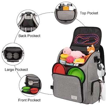 Modoker Dog Travel Bag - Airline Approved Pet Backpack