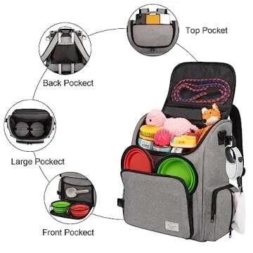 Modoker Dog Travel Bag - Airline Approved Pet Backpack