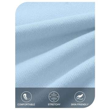 MEROKEETY Women's Long Sleeve Striped Sweater Dress