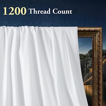 Shilucheng Egyptian Cotton 1200 Thread Count Luxury Sheets