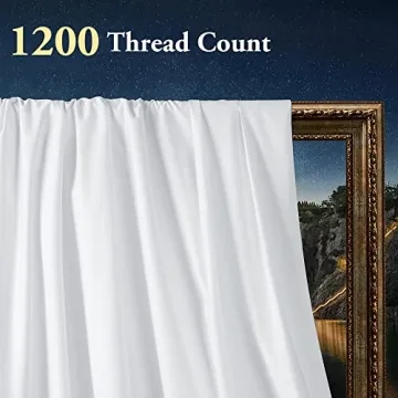 Shilucheng Egyptian Cotton 1200 Thread Count Luxury Sheets