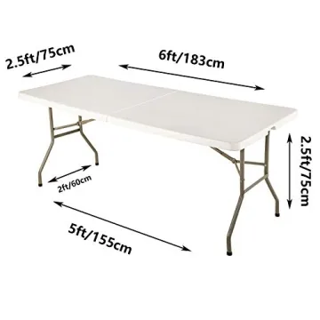 Spandex Table Covers for 6ft Tables - Ideal for Parties