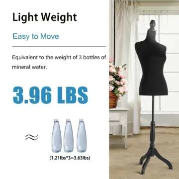 Adjustable Female Mannequin with Detachable Cover
