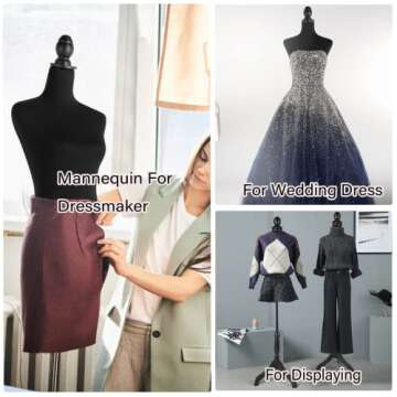 Adjustable Female Mannequin with Detachable Cover