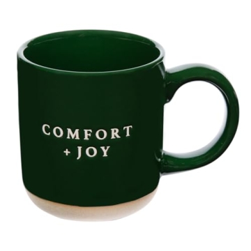 Sweet Water Decor Comfort and Joy Mug - Festive Stoneware for Holidays