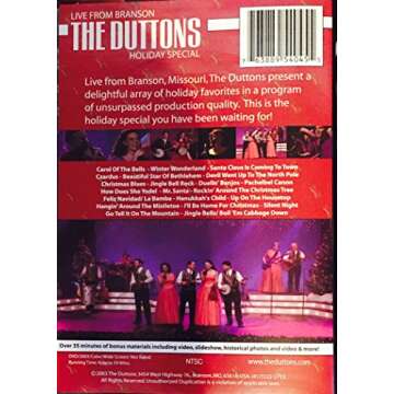 The Duttons Holiday Special Live From Branson Missouri - A Heartwarming Theatre Experience
