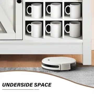 Farmhouse Coffee Bar Cabinet with Wine Racks for Storage