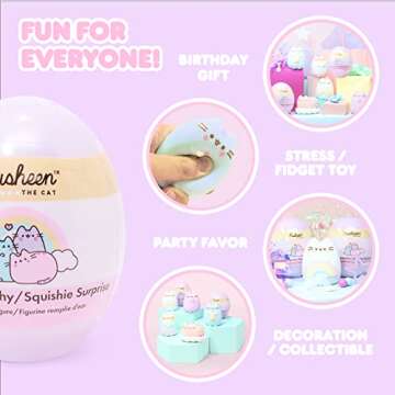 Hamee Pusheen Squishy Toy Surprise Capsule Set - Series 2