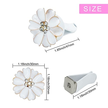 Daisy Air Vent Clips Cute Flower Car Air Fresheners