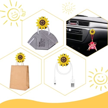 Daisy Air Vent Clips Cute Flower Car Air Fresheners