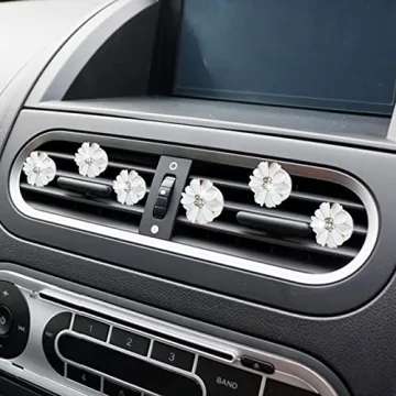 Daisy Air Vent Clips Cute Flower Car Air Fresheners
