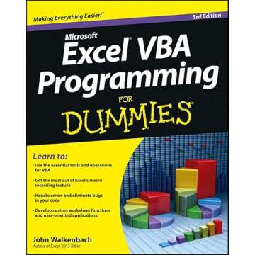 Excel VBA Programming for Dummies: A Beginner's Guide