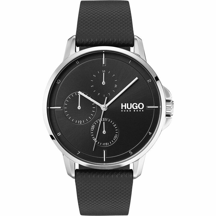 HUGO Focus Men's Multifunction Business Watch - Black