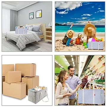 LHZK Stand Up Utility Tote Bag – Large & Versatile