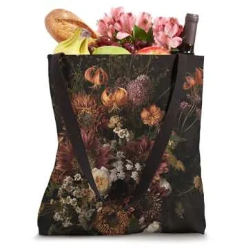 Van Gogh Floral Tote Bag - Artful & Durable Design