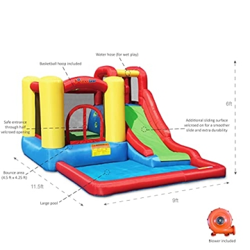 Bounceland Jump and Splash Adventure Bounce House Fun for Kids