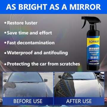 Sopami Car Coating Spray for Maximum Gloss and Shine