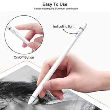 Yoyomax Stylus Pen for Touch Screens, Digital Pencil Fine Point Capacitive Pen, Compatible with iPhone iPad Pro Air Mini Android Microsoft Surface and Other Tablets