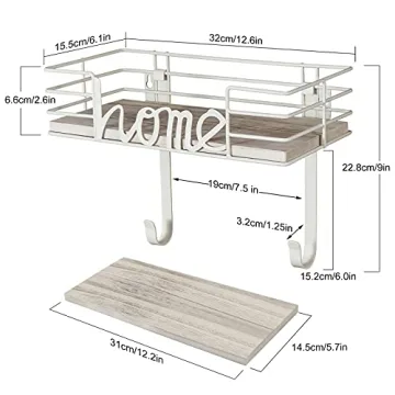 TJ.MOREE Ironing Board Holder for Stylish Laundry Spaces