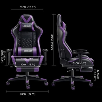 Comfortable Darkecho Gaming Chair with Massage Functionality