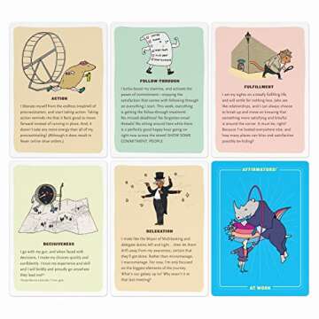 Affirmators! at Work Deck: 50 Affirmation Cards to Help You Help Yourself - Without the Self-helpy-ness!