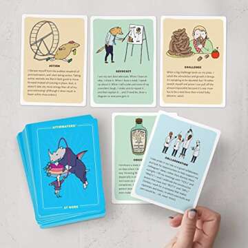 Affirmators! at Work Deck: 50 Affirmation Cards to Help You Help Yourself - Without the Self-helpy-ness!